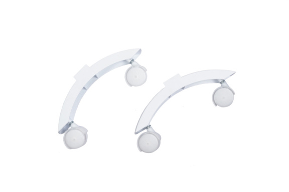 Комплект ножек белый полукруглые