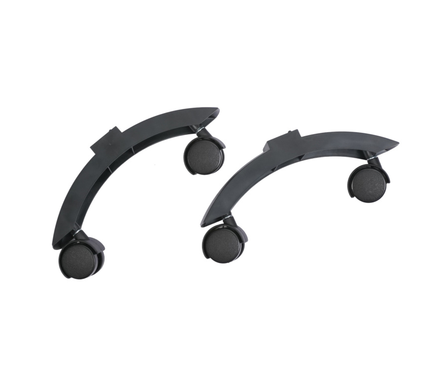 Комплект ножек черный полукруглые