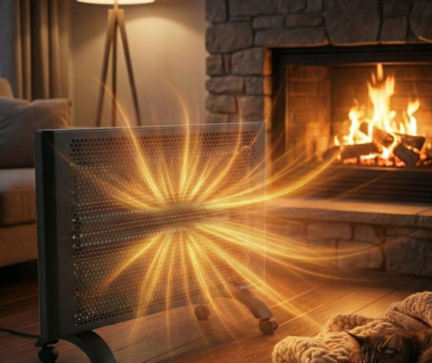 Теплофон-IR 1000 ЭРГУС-1.0/220 черный