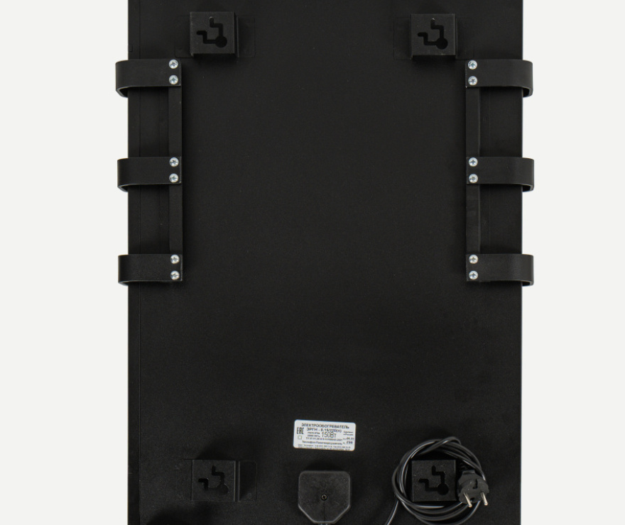 Теплофон ЭРГН-0,15/220 (п) - электрический полотенцесушитель 150 Вт ЧЕРНЫЙ