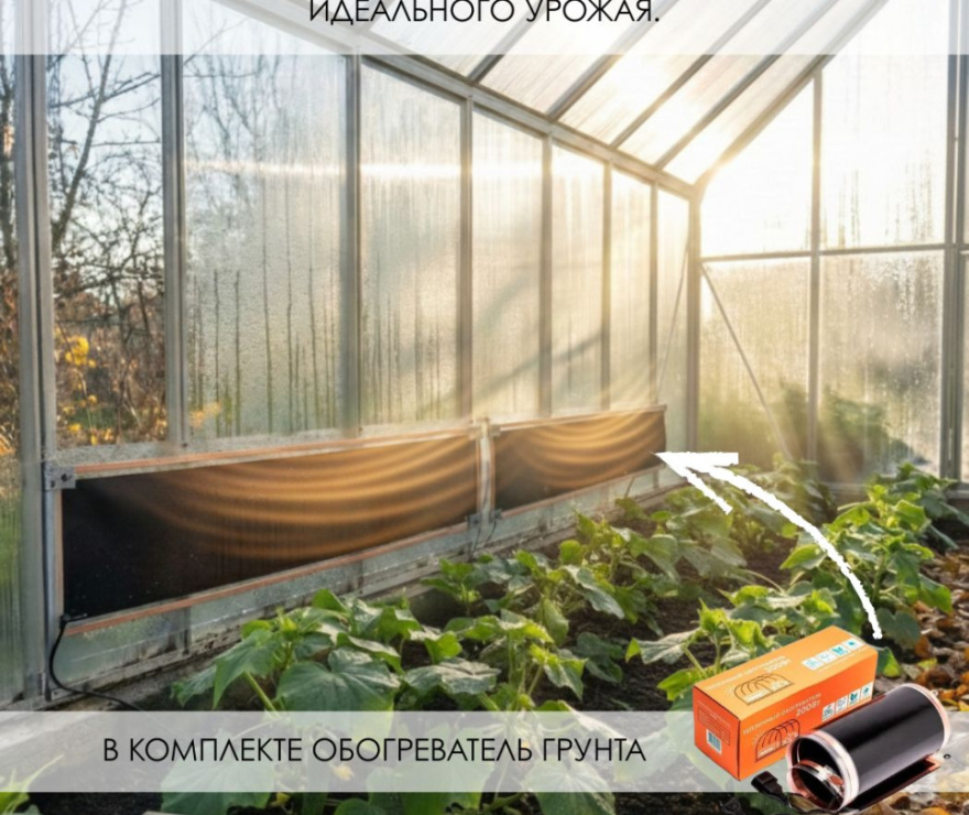 Парник Бабочка 4м