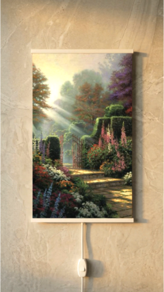 Теплофон декоративно-пленочный обогреватель "в Саду" + кнопка на шнуре