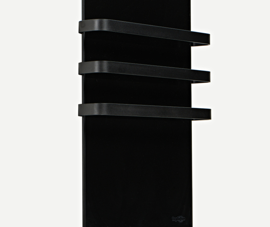 Теплофон ЭРГН-0,15/220 (п) - электрический полотенцесушитель 150 Вт ЧЕРНЫЙ