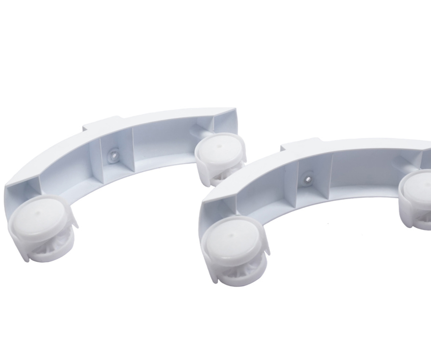 Комплект ножек белый полукруглые