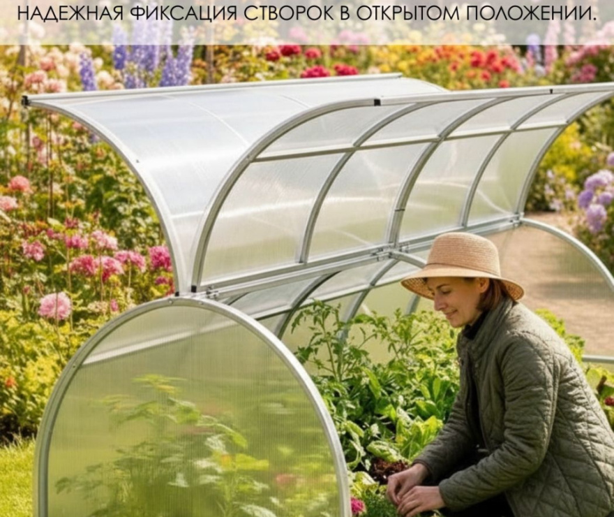 Парник Бабочка 4м