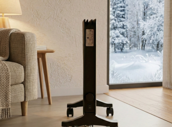 Теплофон 700 ЭРГПА 0.7/220(п) напольный с терморегулятором (черный)